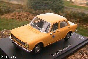 �y���������z�͌^�� ���f���J�[ �V���J�Z�_���~���[�h���|�X�e�A�g���Xsimca 1300 sedan 1965 musee de la poste 143 universal hobbies yellow atlas