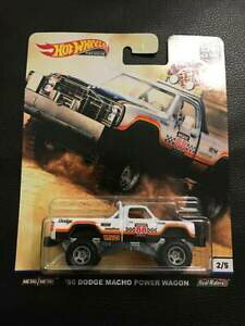 �y���������z�͌^�� ���f���J�[ �~���g�z�b�g�z�C�[���f�U�[�g�����[�_�b�W�}�b�`���p���[���S���z�b�g�z�C�[��mint hot wheels dessert rally 80 dodge macho power wagon hotwheels