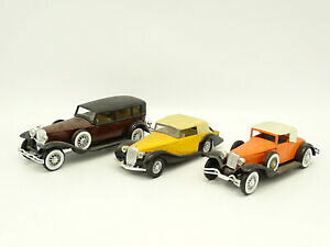 yz͌^ fJ[ [effG[xNfwCR[hsolido sb 143 lote de 3 duesenberg delahaye cord