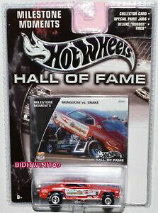 �y���������z�͌^�� ���f���J�[ �z�b�g�z�C�[���}�C���X�g�[�����[�����g�v���}�X�����S�V�������W��hot wheels hall of fame milestone moment plymouth mungo vsschlange w