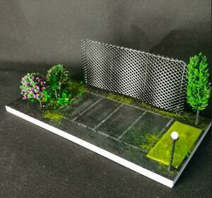 �y���������z�͌^�� ���f���J�[ ���f���X�y�[�X164 parking lot model street parking 4 parking spaces photo props