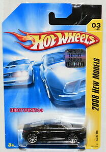 yz͌^ fJ[ zbgzC[kI[HfAEfBlt@uJVM[ghot wheels 2008 nuovo modello audi r8 0340 nero fabbrica sigillato