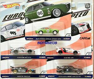 yz͌^ fJ[ zbgzC[[Xs[hvWFbNAEfBZfXZbghot wheels 2018 car culture euro speed projec set of 5 r8 audi mercedes w