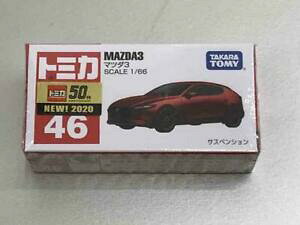 �y���������z�͌^�� ���f���J�[ �g�~�J�}�c�_�\�E�����b�h�}�c�_november release work tomica 46 mazda 3 soul red mazda 3