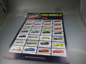 【送料無料】模型車 モデルカー セルテナーパンフレットモデルmiberp reisblatt 1993, seltener brochure the gesuchten 187 models din a4