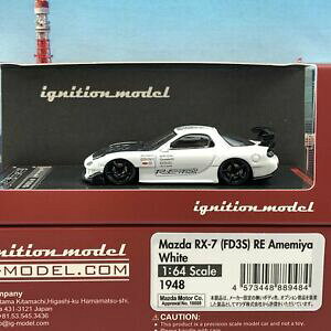 yz͌^ fJ[ COjbVf}c_A~zCgignition model 164 mazda rx7 fd3s re amemiya white ig1948