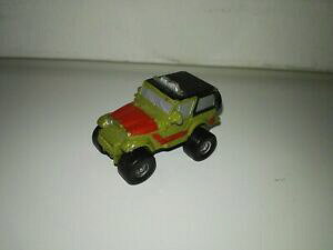 yz͌^ fJ[ }CN}VKunYuW[vO[O[micro machines galoobhasbro jeep wrangler green very rare
