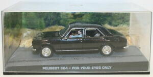 �y���������z�͌^�� ���f���J�[ �t�@�u���X�P�[���v�W���[fabbri 143 scale diecastpeugeot 504 for your eyes only
