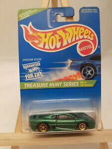 yz͌^ fJ[ zbgzC[gW[ngWK[S[hvT[LbgzC[hot wheels 1996 treasure hunt 4 of 12 jaguar xj220 w gold pro circuit wheels