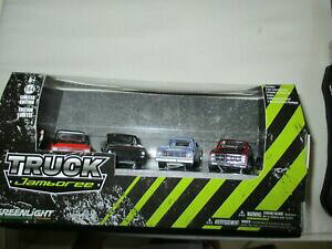 yz͌^ fJ[ O[CgVgD~j`AW{[XJEg]greenlight schatulle 4 miniaturen lkw jamboree scouts 164 3 zoll