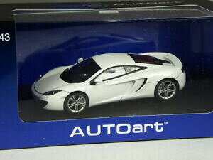 yz͌^ fJ[ I[gA[g}N[zCgki0422 autoart 56009 mclaren 12c white in 143 bnib