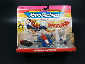 yz͌^ fJ[ }CN}VA[WOXpC_[}RNVKIuuX^[IWimicro machines the amazing spiderman collection 1 1993 galoob blister original