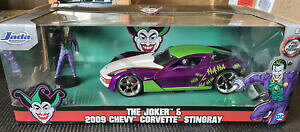 yz͌^ fJ[ WFC_R~bNX~jJ[UW[J[VFr[RxbgtBMAjada dc comics 124 diecast car the joker chevy corvette amp; figure