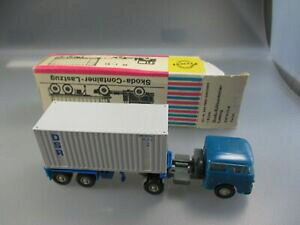 �y���������z�͌^�� ���f���J�[ permot skoda container articulated lorry dsr, rare no 7 ssk56