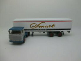 【送料無料】模型車 モデルカー wiking scania 111 semi with liliput container smart ssk28