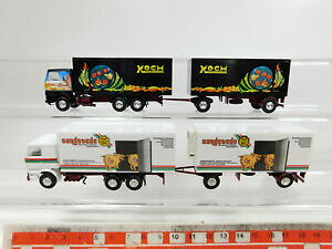 yz͌^ fJ[ wpwQYOXJjARbzTXe[fcl1000, 5 2x herpa h0187 hangerzug scania 142m koch sandstede, very good