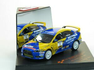 �y���������z�͌^�� ���f���J�[ �X�P�[�����f�������T�[�G�{�����[�V����143 scale model mitsubishi lancer evolution x 2 winners adac