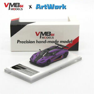 yz͌^ fJ[ fP[jOZOAQWfJ[preorder vmb models 164 koenigsegg agera one purple resin model car