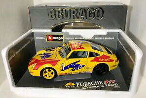 yz͌^ fJ[ uS^|VFJ[VOXP[burago cod3360 porsche 911 carrera racing 1993 118 scale