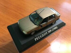�y���������z�͌^�� ���f���J�[ �v�W���[�R���N�V�����A���^��peugeot 309 1988 our dear cars collection year 80 altaya 143