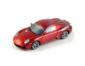 �y���������z�͌^�� ���f���J�[ �|���V�F�N�[�y���b�h�X�p�[�N�{�b�N�Xporsche ruf rk coupe 2006 red s0709 spark 143 in a box