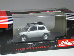 yz͌^ fJ[ V[R~jN[p[\tggbvVo[^bNki1121 schuco 02511 mini cooper with soft top silver metallic in 143 bnib