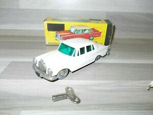 �y���������z�͌^�� ���f���J�[ �}�C�N�����[�T�[�����Z�f�X�z���C�g�L�[�V���[�Rmicro racer 1038mercedes 220 s white like schuco mib with key