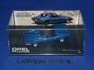 【送料無料】模型車 モデルカー オペルコレクションオペルエアロインボックスopel collection 143 opel aero gt 1969 in box 6