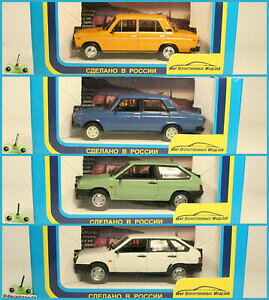 【送料無料】模型車 モデルカー デアゴスティーニロシアンボックス143 lada 2106 2107 2108 2109 deagostini russian box ussr udssr gdr udssr