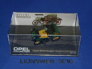 【送料無料】模型車 モデルカー オペルコレクションオペルエンジントロリーシステムルッツマンボックスopel collection 143 opel engine trolley system lutz man 18991901 in box 6