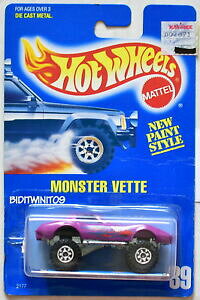 yz͌^ fJ[ zbgzC[AY[^WF^X^[RxbgBI^RGNC|L{Xhot wheels 1989 azul tarjeta monster corvette 39 violeta con equipo cubos 11