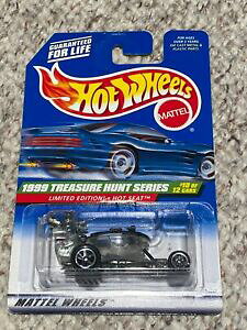 �y���������z�͌^�� ���f���J�[ �z�b�g�z�C�[���g���W���[�n���g�V���[�Y�z�b�g�V�[�ghot wheels 1999 treasure hunt series hot seat very rare