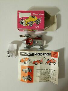 �y���������z�͌^�� ���f���J�[ �����v�b�g�}�C�N�����[�T�[�L�[lilliput micro racer 1041 nib with key and instructions