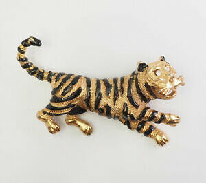 yz͌^ fJ[ ^hhNVReBONX^XubV|Bg[Wmetal dorado clasico roaring tigre cristales broche por vitoge