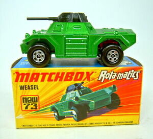 yz͌^ fJ[ }b`{bNXCT`O[^bNx[Xv[ggbv{bNXmatchbox sf no 73b weasel green metallic incl base plate top in j box