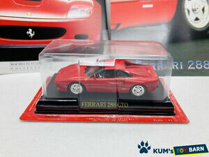 yz͌^ fJ[ tF[RNVnVFbgtF[bh143 ferrari collection hachette ferrari 288 gto red
