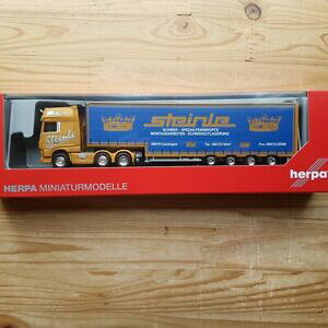�y���������z�͌^�� ���f���J�[ �w���p�g�^�[�{�����[���X�e�C��herpa 311304 187 daf xf ssc 6x2 tractor volume steine