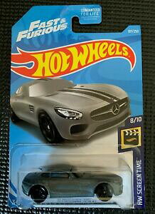 �y���������z�͌^�� ���f���J�[ �X�N���[���^�C���~�j�J�[�����Z�f�Xhotwheels screen time 2019 diecast car 810 fast and furious mercedesamg gt