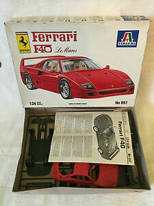 【送料無料】模型車 モデルカー イタレリフェラーリルマンヴィンテージキットitaleri ferrari f40 le mans 124 vintage kit