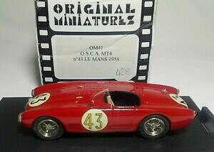 �y���������z�͌^�� ���f���J�[ �I���W�i���~�j�`���A�I�X�J���}��original miniatures 143 om41 osca mt4 le mans 1954 43