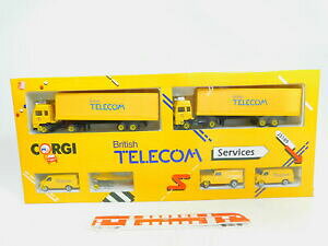 yz͌^ fJ[ R[M[CMXeRZbgJ~I{{CuG{bNXbx7363 corgi j3189 british telecomset camion volvo etc , muy buen box