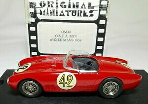 �y���������z�͌^�� ���f���J�[ �I���W�i���~�j�`���A�I�X�J���}��original miniatures 143 om40 osca mt4 le mans 1954 42