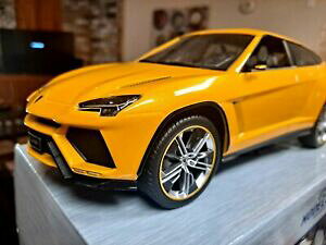 yz͌^ fJ[ {M[jEX^bNCG[J[XP[??mcg 2012 lamborghini urus metallic yellow color 118 scale ? read description ?
