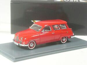 yz͌^ fJ[ lIXP[fT[uki1019 neo scale models saab 95 family red 143 in emb orig