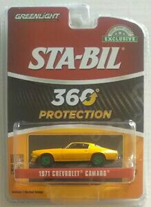 yz͌^ fJ[ O[CgO[}VX^rV{[J}Ff}b`iVFr[greenlight greenmachine stabil 1971 chevrolet camaro verde macchina chevy