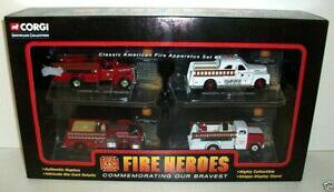 yz͌^ fJ[ R[M[NVbNAJt@CAAp^XZbgcorgicsfh 14004 fire heroes classic american fire appartus set 5
