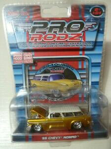 【送料無料】模型車 モデルカー マイストプロロズシェビーノマドmaisto pro rodz 164 chevy nomad 1955