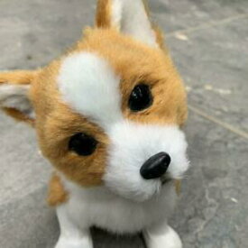 【送料無料】模型車 モデルカー リアルレジンミニスタンディングコーギーミニフィギュアモデルrealistic resin mini standing corgi dog cute toys puppy mini figurine model