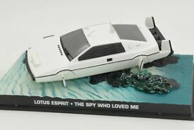 【送料無料】模型車 モデルカー ファブリエスプリスパイfabbri 143 lotus esprit the spy who loved me with her box
