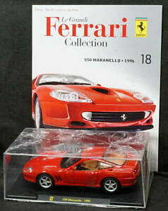 yz͌^ fJ[ }lbfBASXeB[jOfBtF[RNV18 550 maranello 1996 deagostini 124 les grundy ferrari collection